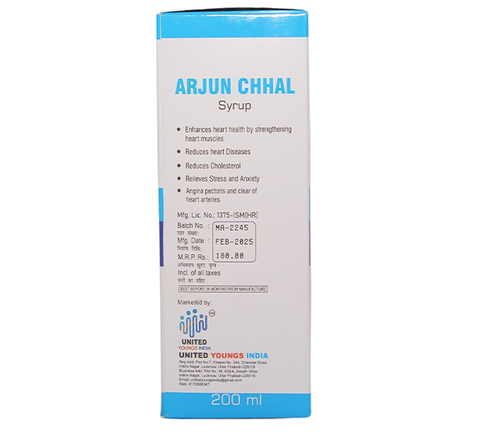 Shar Veda Arjun Chhal Syrup