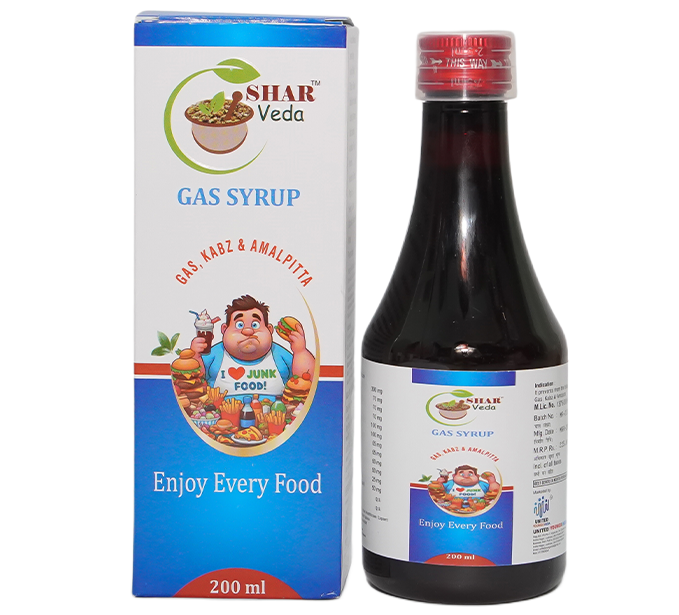 Shar Veda Gas Syrup