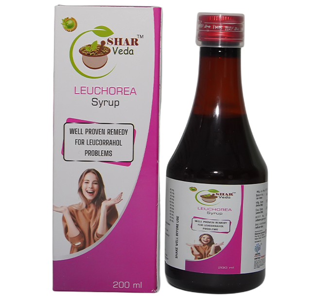 Shar Veda Leuchorea Syrup